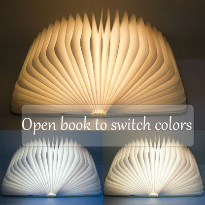 Portable LED Book Decor Night Light